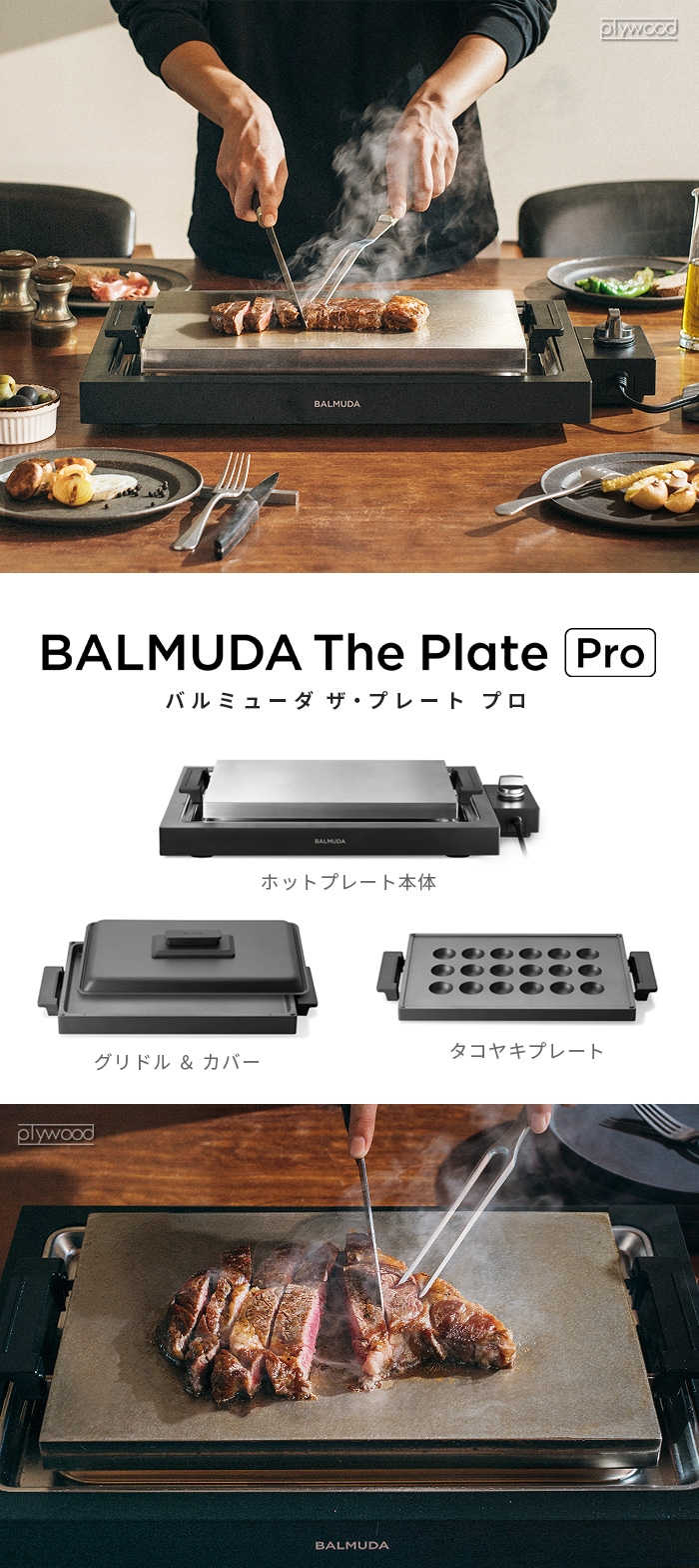 バルミューダ ザ・プレート プロ フルセット BALMUDA The Plate Pro