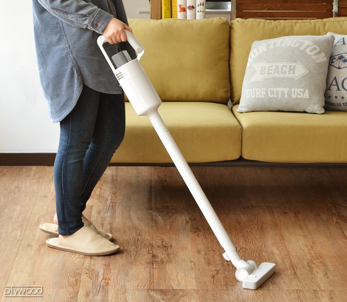 プラスマイナスゼロ コードレスクリーナー Ver.3 C030 [XJC-C030] ±0 Cordless Cleaner-plywood