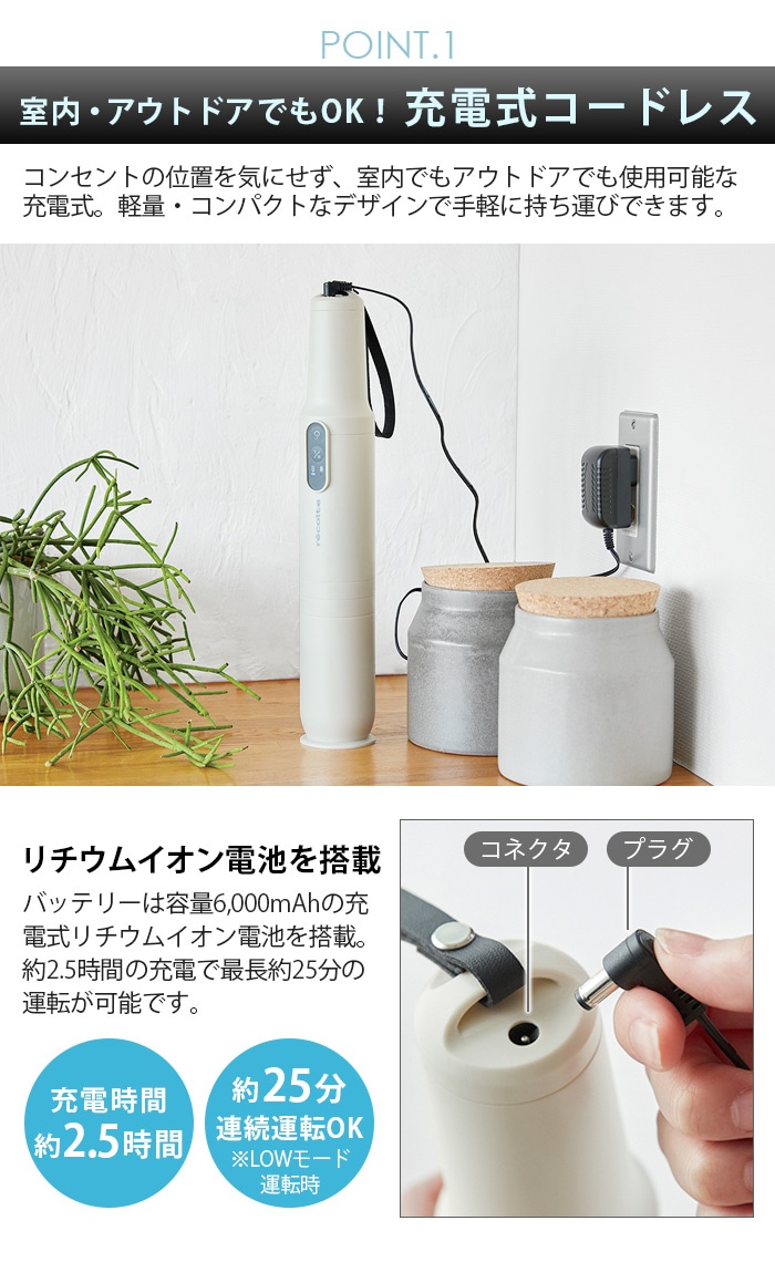 最新な レコルト コードレス スティック クリーナー RSC-1 recolte Cordless Stick Cleaner ホワイト