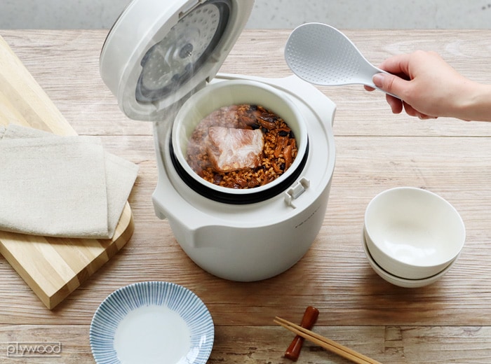 レコルト コンパクト ライスクッカー RCR-1 recolte Compact Rice Cooker (レッド) - スキンケア