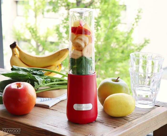 ビタントニオ ミニボトルブレンダー Vitantonio MINI BOTTELE BLENDER [VBL-6]-plywood