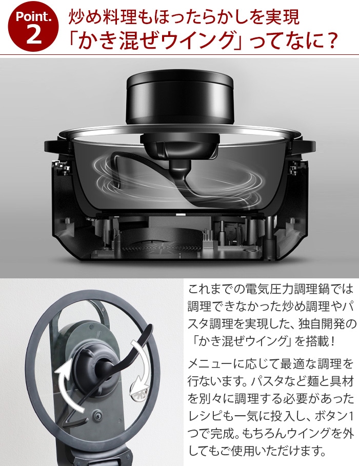 アイネクス スマートオートクッカー AINX Smart Auto Cooker AX-C1BN