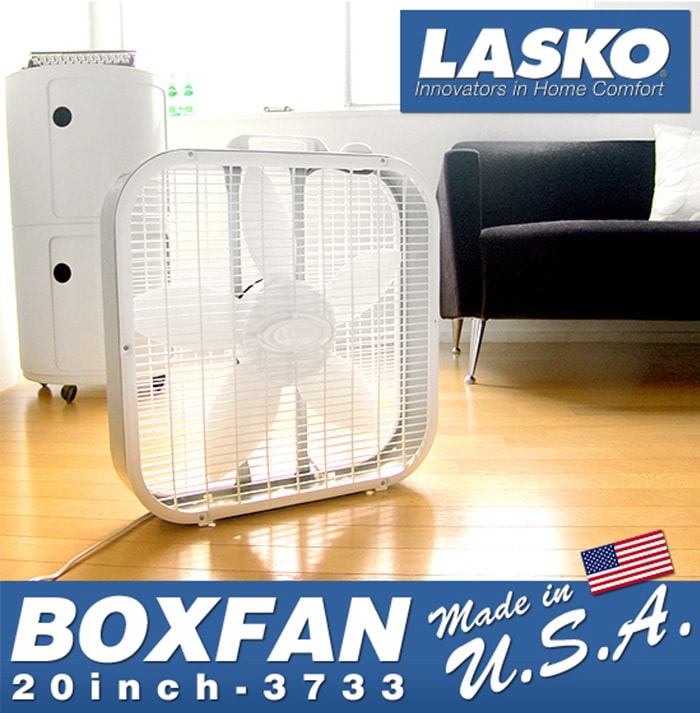 ラスコ ボックスファン [ブラック 3733BK] LASKO BOX FAN | 新着 ...