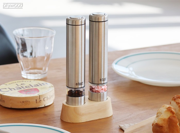 電動ミル ラッセルホブス ソルト&ペッパー ミニ 2本セット 7933JP
