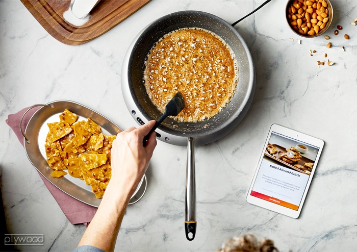 へスタンキュー スターターセット スマートIHヒーター ＋ スマートフライパン Hestan Cue Smart Induction Cooktop  ＋ Smart Fly pan | 新着 | plywood(プライウッド)