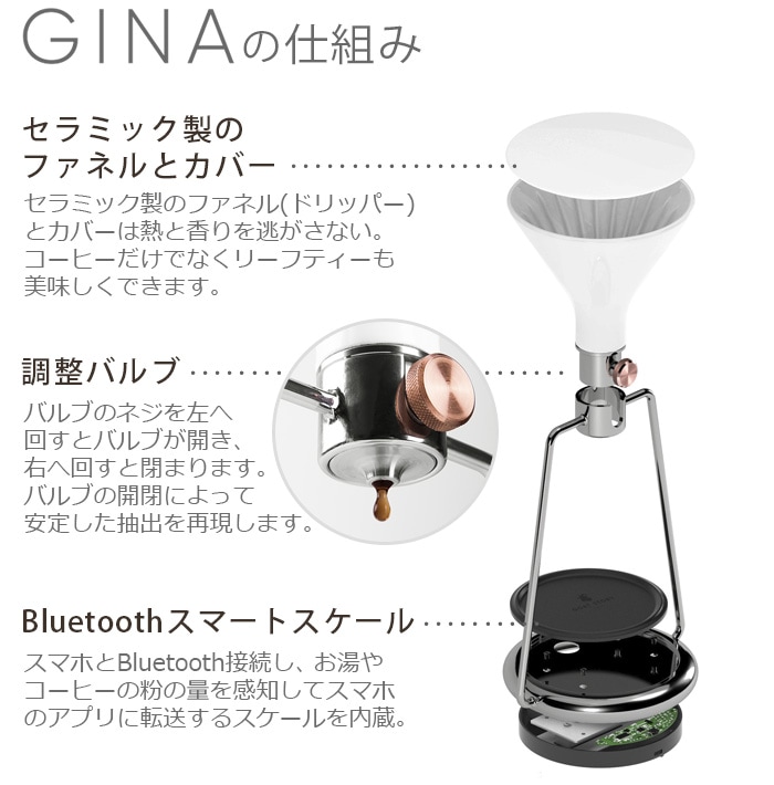 Goat Story GINA Smart White Bluetooth対応