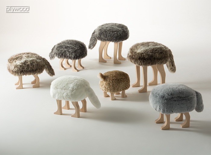 アニマル スツール バンビ SS ANIMAL STOOL | 新着 | plywood 