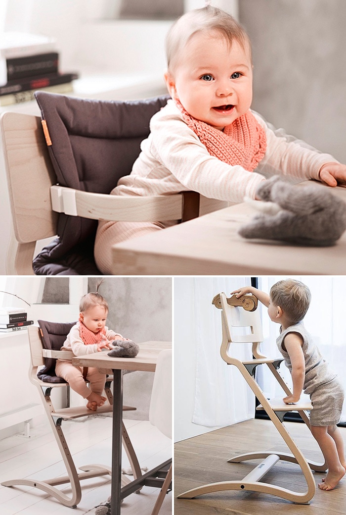 リエンダー ハイチェア + セーフティーバー セット Leander high chair 