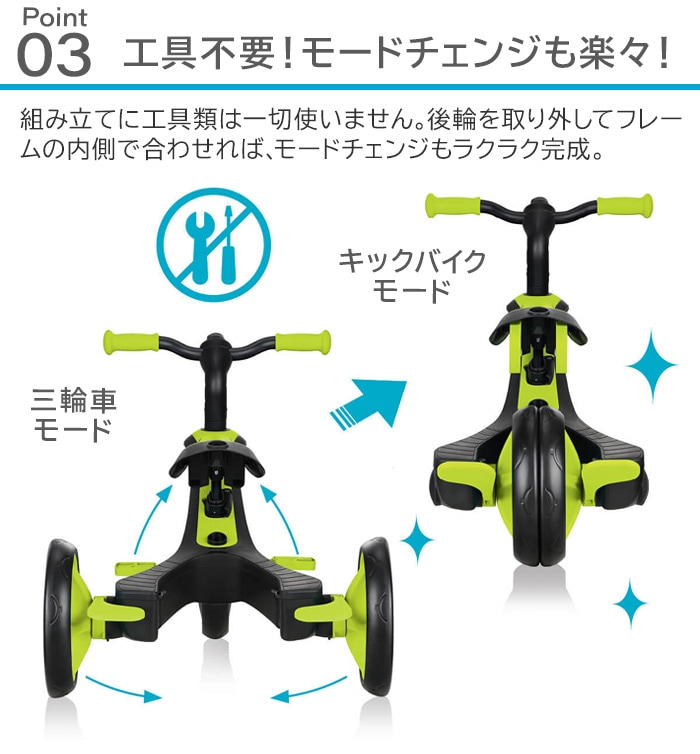 グロッバー エクスプローラー トライク 3 in 1 GLOBBER EXPLORER TRIKE