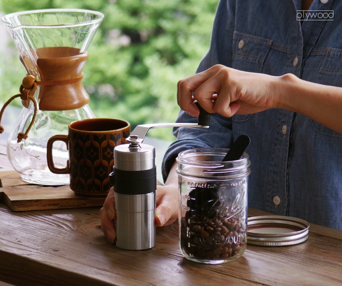 ポーレックス コーヒーミル2 ミニ PORLEX COFFEE GRINDER Ⅱ mini-plywood