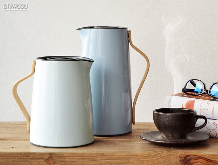 Stelton Emma Vacuum jug Tea [ ブラック ] ステルトン エマ