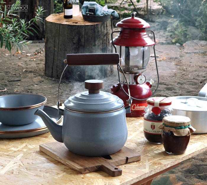 ベアボーンズ エナメル ティーポット BAREBONES ENAMEL TEAPOT | 新着 | plywood(プライウッド)