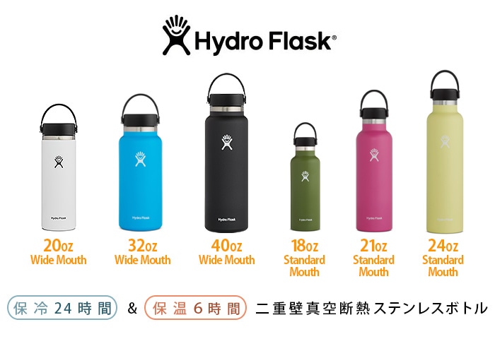 ハイドロフラスク ハイドレーション スタンダードマウス 532ml Hydro Flask HYDRATION Standard Mouth 18oz  新着 plywood(プライウッド)
