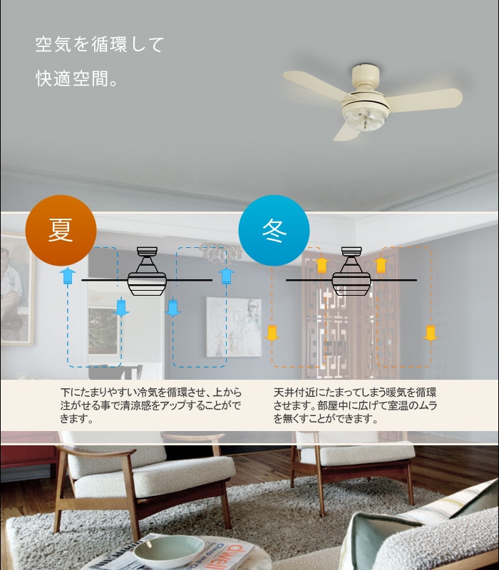 メーヴェ リモコン シーリングファンライト MEHVE Ceiling fan light 電球付き-plywood