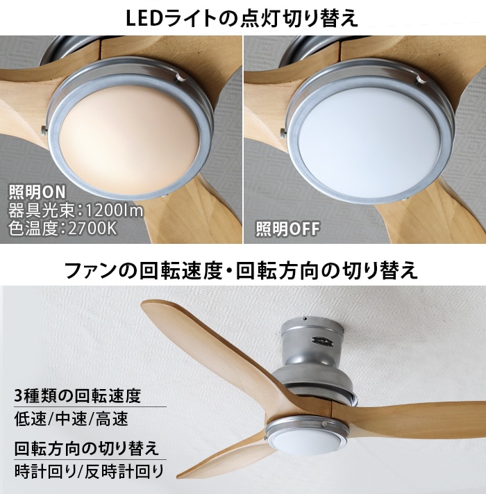 ハモサ バル ウッドシーリングファン HERMOSA BAR WOOD CEILING FAN CF