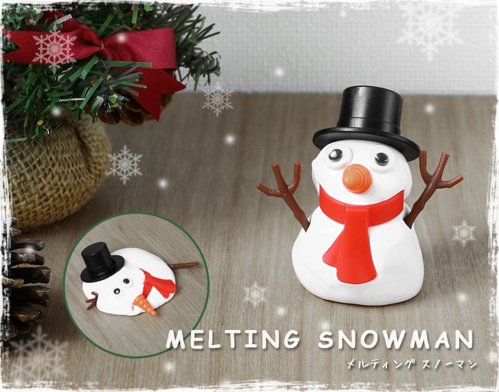 ƥ Ρޥ MELTING SNOWMAN Ρޥ  ꥹޥ ʪ ͤ Ǵ å  Ҷ   ꥹޥץ쥼 ե ץ쥼 ⤷