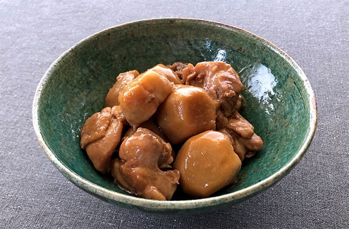 里芋と鶏肉の煮っころがし