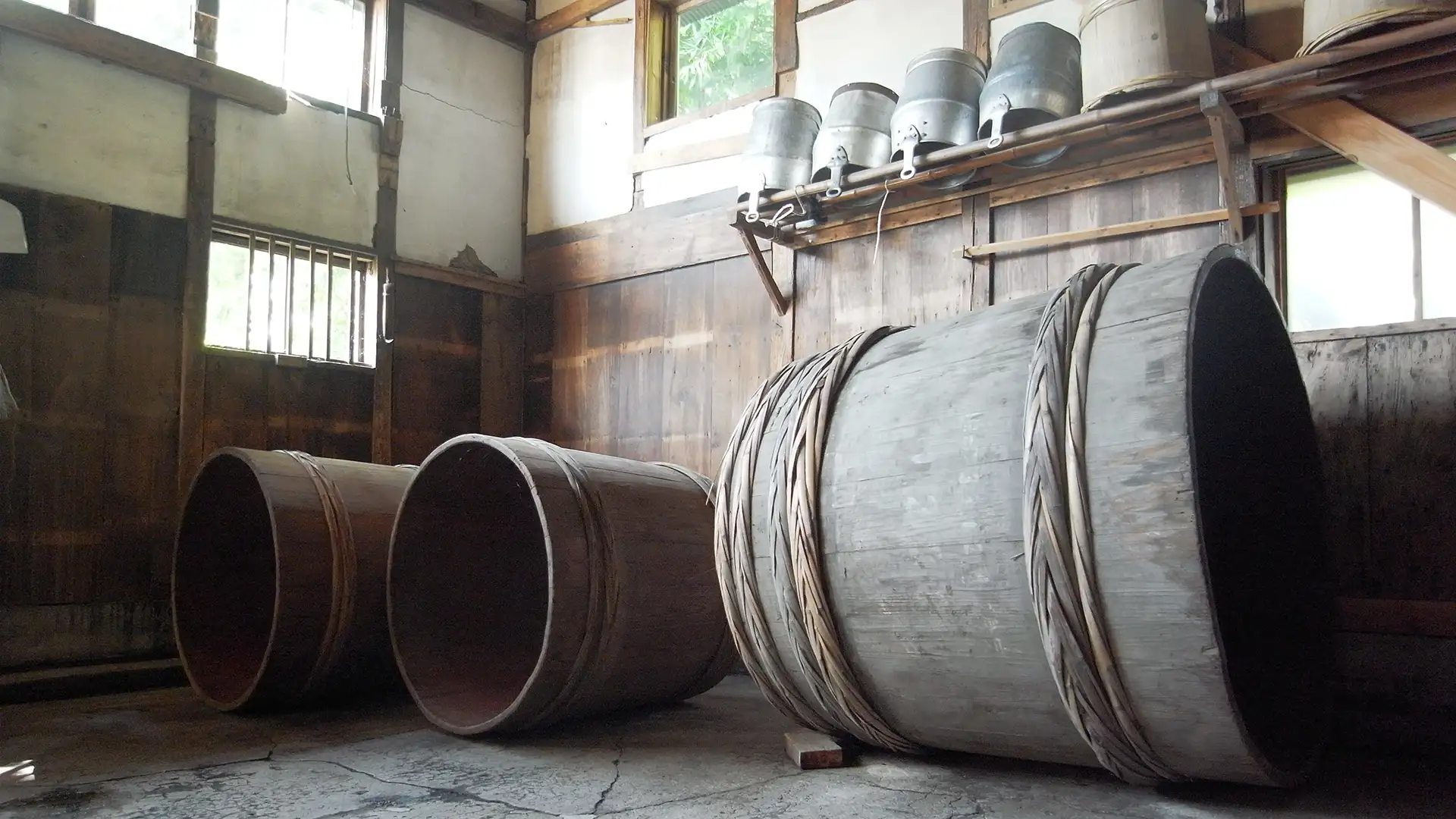 越後鶴亀 酒造り