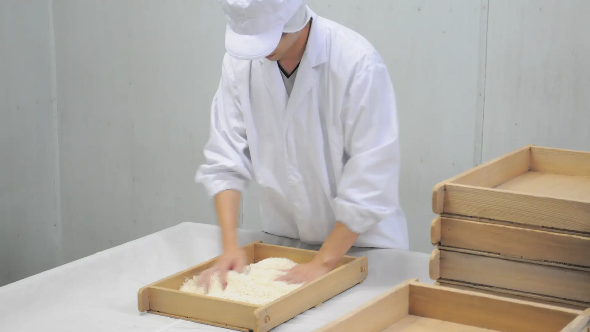 越後鶴亀 酒造り