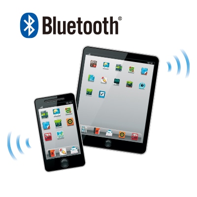 Bluetoothに対応し、スマホ・タブレットから印刷