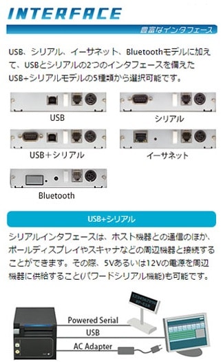 SII正規代理店》電源付 セイコーインスツル RP-E11 USB接続(前面排紙