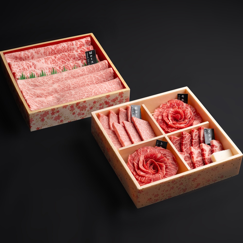和牛肉箱.二段重