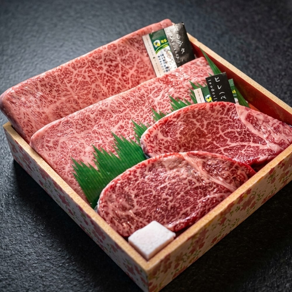 高級和牛ステーキ箱