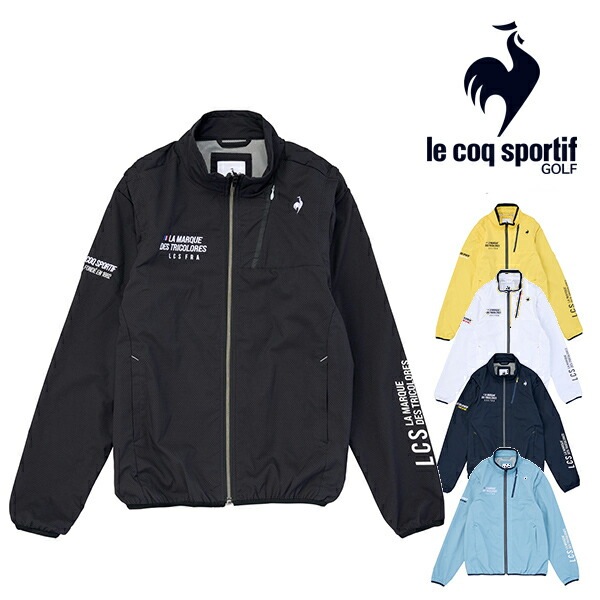 ルコック 2023年秋冬モデル メンズ 【ストレッチフォーサー】2WAY ブルゾン QGMWJK00【23】le coq sportif  [ルコックスポルティフ]-パワーゴルフ（PowerGolf）本店