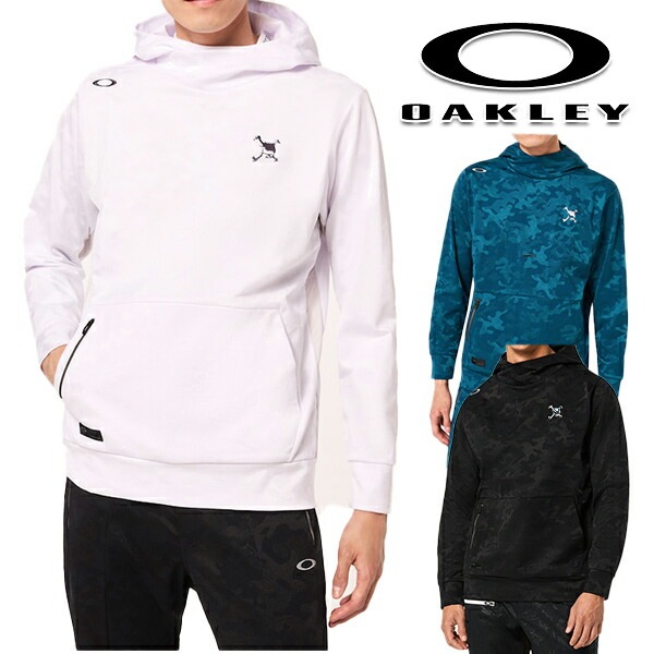 オークリー 2023年秋冬モデル メンズ SKULL ENDEAVOR PULLOVER HOODY プルオーバー フーディー FOA405719  OAKLEY【23】-パワーゴルフ（PowerGolf）本店