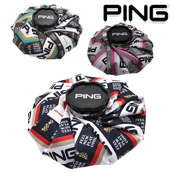 ピンゴルフ ユニセックス MR.PING BIAS PATTERN 氷嚢 AC-A2301【23】PING  ゴルフ-パワーゴルフ（PowerGolf）本店