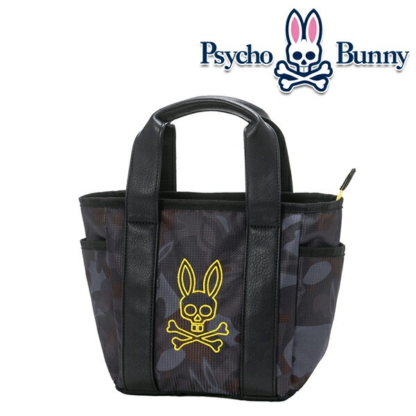 サイコバニー ユニセックス CAMO BUNNY ラウンドバッグ PBMG3FB6 Psycho  Bunny【23】-パワーゴルフ（PowerGolf）本店