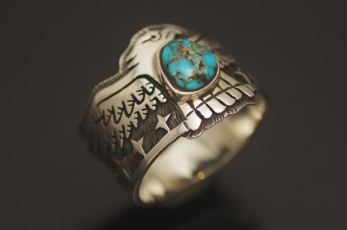 ホピリング ジェラルド・ロマヴェンテマ作 《イーグル/ローン