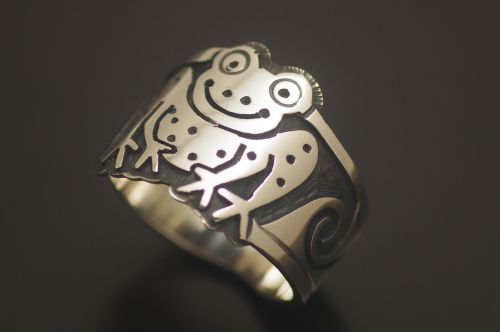 ホピリング ジェラルド・ロマヴェンテマ作 《カエル》 19号 ｜ POWWOW