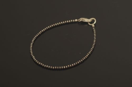 ナバホブレスレット 《ハンドメイド・超極小ビーズ/つや消し 》 17cm
