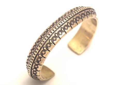 ナバホバングル カルビン・マルティネス作 《スーパーヘビーゲージ