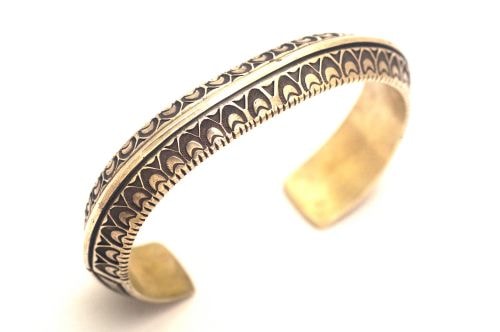 ナバホバングル カルビン・マルティネス作 《スーパーヘビーゲージ