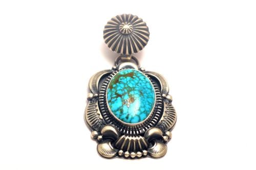 POWWOWナゲッツ】 ナバホペンダント デルバート・ゴードン作 《キング