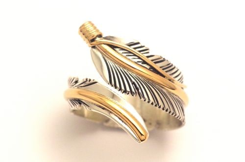 ハーヴィーメイス12KGF フェザー リング ◇size ハーヴィーメイス 12KGF フェザー リング｜マライカ公式通販