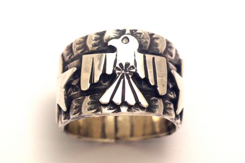 Sunshine Reeves　サンシャインリーブス　サンダーバード　リング Sunshine Reeves ナバホ族 リング サンダーバード スタンプ