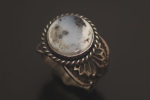 ナバホリング サンシャイン・リーブス作 《ホワイトバッファロー》 22