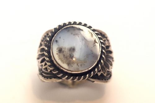 ナバホリング サンシャイン・リーブス作 《ホワイトバッファロー》 22