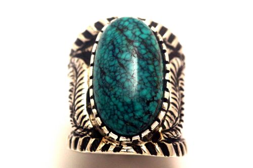 POWWOWナゲッツ】ナバホリング アーニー・リスター作 《インディアン