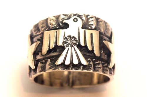 ナバホリング サンシャイン・リーブス作 《NEWサンダーバード＆スター