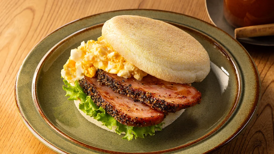 ペッパーマフィンサンド