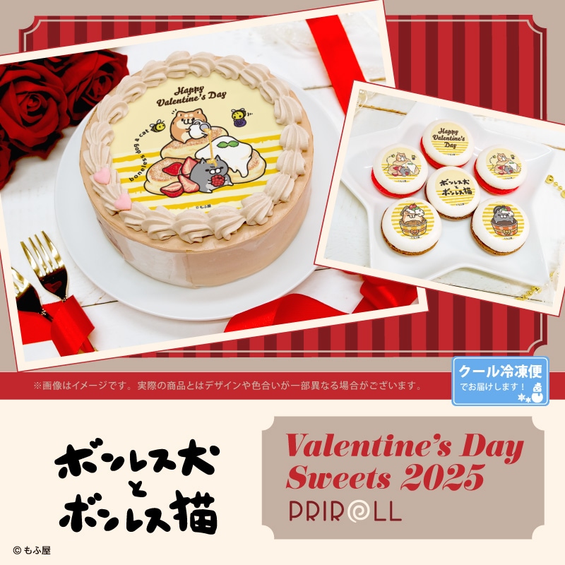 公式】ボンレス犬とボンレス猫 ケーキ・マカロン・カップケーキ