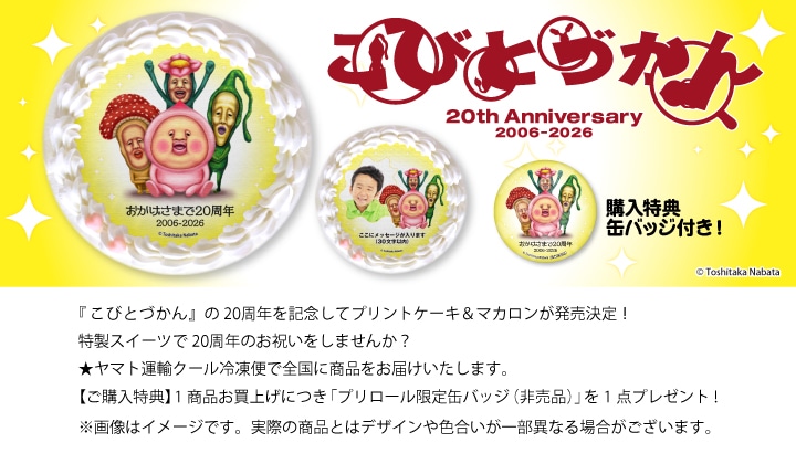 公式】20周年記念 ケーキ・マカロン・カップケーキ【PRIROLL