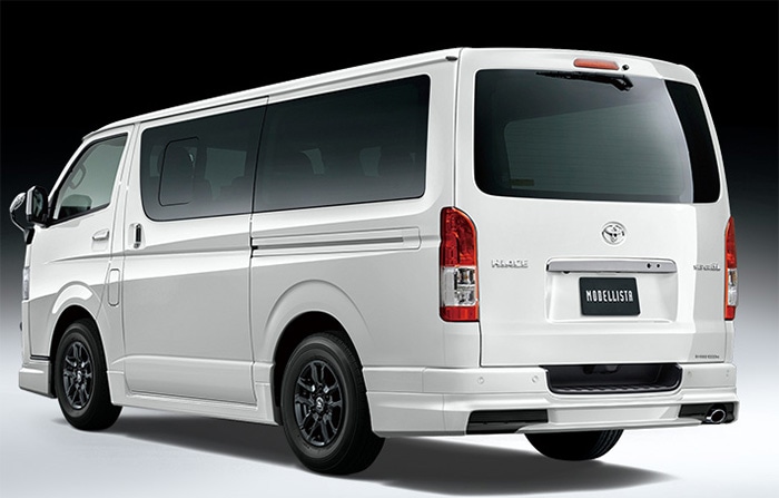 ハイエース 4型〜現行 標準ボディー用 モデリスタ リアスカート Ver1