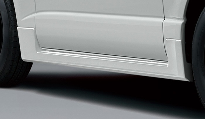 ハイエース 4型〜現行 標準ボディー用 モデリスタ サイドスカート Ver2