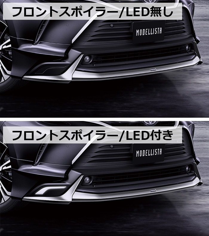 ハリアー80系 ガソリン/HEV車専用 モデリスタ エアロ3点セット GRAN