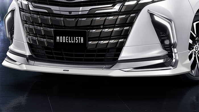 40系アルファード(MODELLISTA エアロパーツ) DIGNITY REGAL フロントスポイラー モデリスタ アルファード40系専用 パーツ